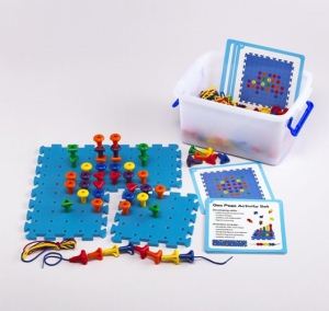 Мозаика Peg Board большая. Набор для группы - fgospostavki.ru - Донецк