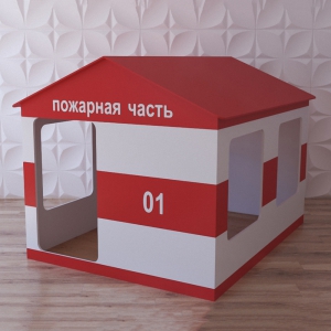 Детский игровой домик «Пожарная служба» - fgospostavki.ru - Донецк