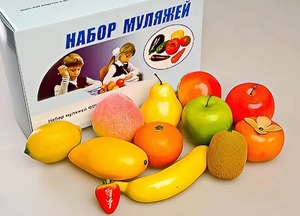 Набор муляжей фруктов - fgospostavki.ru - Донецк