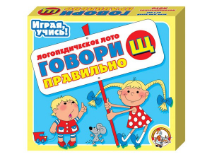 Лото логопедическое "Говори правильно Щ" - fgospostavki.ru - Донецк