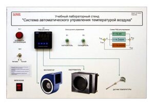 Учебный лабораторный стенд "Система автоматического управления температурой воздуха" - fgospostavki.ru - Донецк