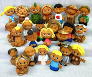 Набор глиняных человечков для сказкотерапии и песочной терапии - fgospostavki.ru - Донецк