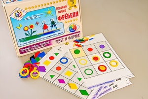 Игровой набор Фребеля "Цвет и форма" (серия "Эксперимент") - fgospostavki.ru - Донецк