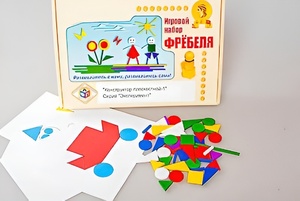 Игровой набор Фребеля "Конструктор плоскостной-1" (Серия "Эксперимент") - fgospostavki.ru - Донецк