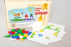 Игровой набор Фребеля "Конструктор плоскостной-2" (Серия "Эксперимент") - fgospostavki.ru - Донецк