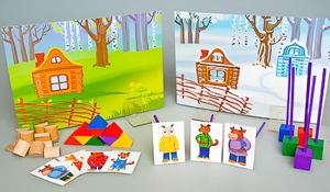 Игровой набор Фребеля "Заюшкина избушка" (серия "Сказочный мир". Выпуск 1) - fgospostavki.ru - Донецк