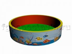 Бассейн круглый с шелкографией - fgospostavki.ru - Донецк