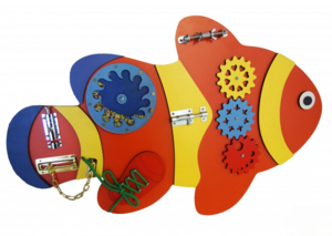 Бизиборд «Оранжевая рыбка» - fgospostavki.ru - Донецк