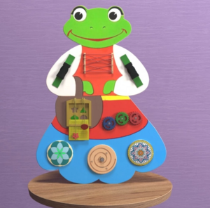 Бизиборд «Лягушка» - fgospostavki.ru - Донецк