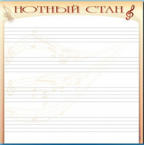Доска магнитно-маркерная "Нотный стан" - fgospostavki.ru - Донецк