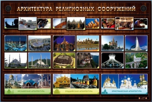Интерактивный электрифицированный стенд "Архитектура религиозных сооружений" - fgospostavki.ru - Донецк