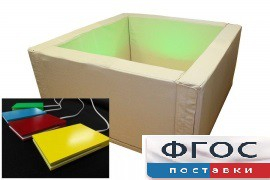 Сухой бассейн вибромузыкальный с клавишами управления (150х150х66 сантиметров) - fgospostavki.ru - Донецк