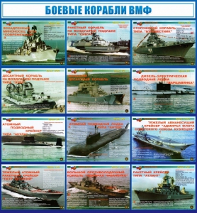 Стенд "Боевые корабли ВМФ" - fgospostavki.ru - Донецк