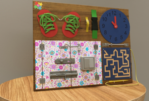 Бизиборд «Для девочек» - fgospostavki.ru - Донецк