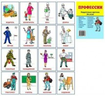 Раздаточные карточки "Профессии" - fgospostavki.ru - Донецк