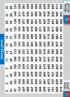 Таблица "Простые числа от 2 до 997" (винил) - fgospostavki.ru - Донецк