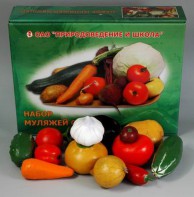 Набор муляжей овощей (большой из 13 штук) - fgospostavki.ru - Донецк