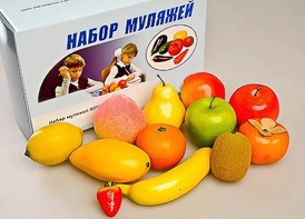 Набор муляжей фруктов - fgospostavki.ru - Донецк