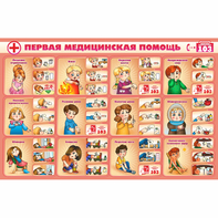 Стенд "Первая помощь" - fgospostavki.ru - Донецк