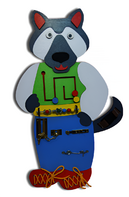 Бизиборд «Волчок-серый бочок» - fgospostavki.ru - Донецк