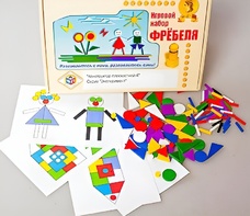 Игровой набор Фребеля "Конструктор плоскостной-4" (Серия "Эксперимент") - fgospostavki.ru - Донецк