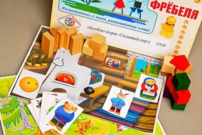 Игровой набор Фребеля "Колобок" (серия "Сказочный мир". Выпуск 1) - fgospostavki.ru - Донецк
