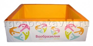 Бассейн "Вообразилия" квадратный с шелкографией - fgospostavki.ru - Донецк