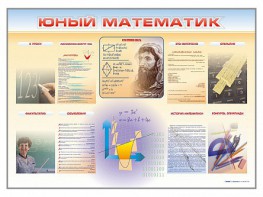 Стенд-уголок "Юный математик" - fgospostavki.ru - Донецк