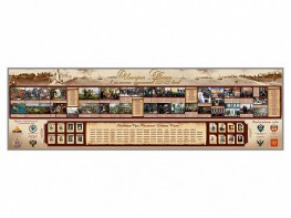 Настенное полотно "История России" (5000 х 1500 мм) - fgospostavki.ru - Донецк