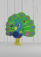 Бизиборд «Радостный павлин» - fgospostavki.ru - Донецк