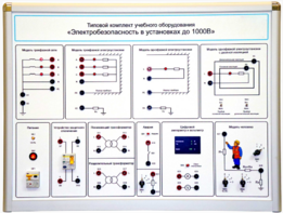 Типовой комплект учебного оборудования «Электробезопасность в установках до 1000 В»  - fgospostavki.ru - Донецк