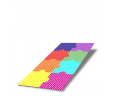 Настенная панель «Разноцветные пазлы» - fgospostavki.ru - Донецк