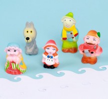 Набор резиновых игрушек «Красная шапочка» - fgospostavki.ru - Донецк