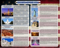 Стенд "Достопримечательности США" Вариант 2 - fgospostavki.ru - Донецк