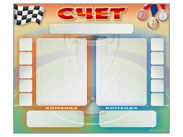 Стенд-табло маркерное для спортзалов - fgospostavki.ru - Донецк