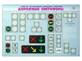 Базовый комплект светового оборудования "Дорожные светофоры" с сенсорным беспроводным пультом дистанционного управления - fgospostavki.ru - Донецк