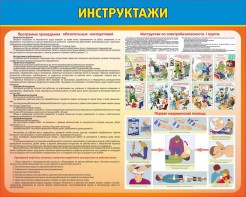 Стенд "Инструктажи" - fgospostavki.ru - Донецк