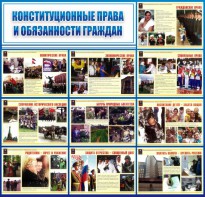 Стенд "Конституционные права и обязанности граждан" - fgospostavki.ru - Донецк