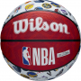 Мяч баскетбольный Wilson NBA All Team (размер 7, резина, тренировочный) - fgospostavki.ru - Донецк