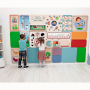 «Азбука здоровья» - Дидактическая настенная панель - fgospostavki.ru - Донецк