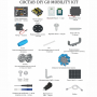Robo kit DIYGO Мобильный робот с колесами всенаправленного движения - fgospostavki.ru - Донецк